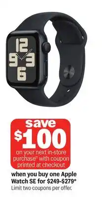 Meijer Apple Watch SE offer