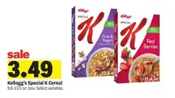 Meijer Kellogg's Special K Cereal offer