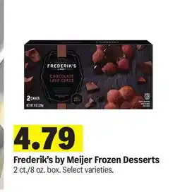 Meijer Frederik's by Meijer Frozen Desserts offer