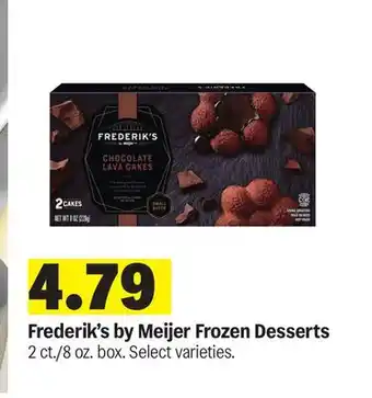 Meijer Frederik's by Meijer Frozen Desserts offer