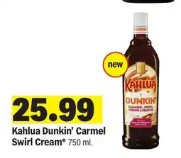 Meijer Kahlua Dunkin' Carmel Swirl Cream offer