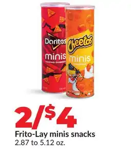 Hy-Vee Frito-Lay minis snacks offer
