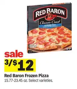 Meijer Red Baron Frozen Pizza offer