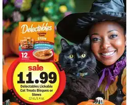 Meijer Delectables Lickable Cat Treats Bisques or Stews offer