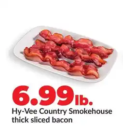 Hy-Vee Hy-Vee Country Smokehouse thick sliced bacon offer
