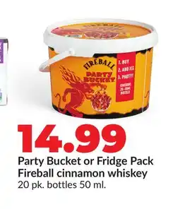 Hy-Vee Fireball cinnamon whiskey offer