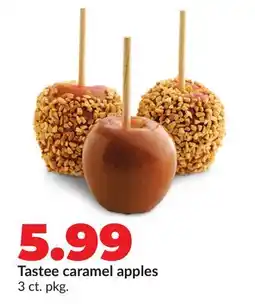 Hy-Vee Tastee caramel apples offer