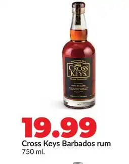 Hy-Vee Cross Keys Barbados rum offer