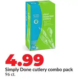 Hy-Vee Simply Done cutlery combo pack offer
