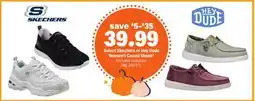 Meijer Seect SKetchers or Hey Dude Women's Casual Shoes offer