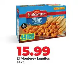 Hy-Vee El Monterey taquitos offer