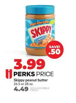 Hy-Vee Skippy peanut butter offer