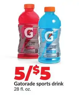 Hy-Vee Gatorade sports drink offer
