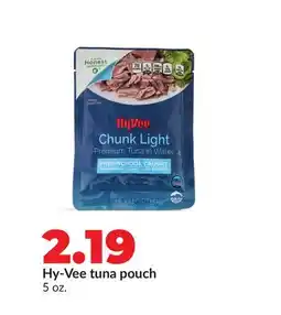 Hy-Vee Hy-Vee tuna pouch offer