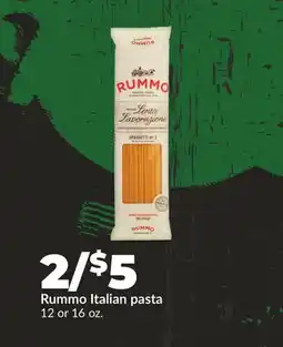 Hy-Vee Rummo Italian pasta offer