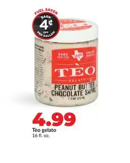 Hy-Vee Tèo gelato offer
