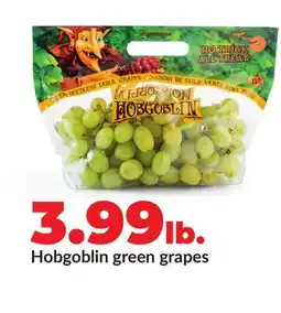 Hy-Vee Hobgoblin green grapes offer