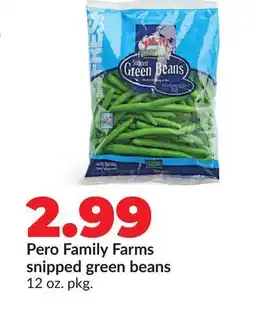 Hy-Vee Pero Family Farms snipped green beans offer