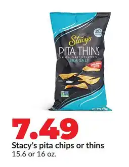 Hy-Vee Stacy's pita chips or thins offer
