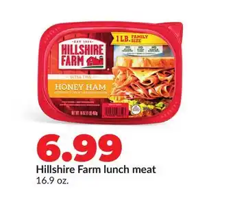 Hy-Vee Hillshire Farm lunch meat offer