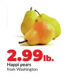 Hy-Vee Happi pears offer