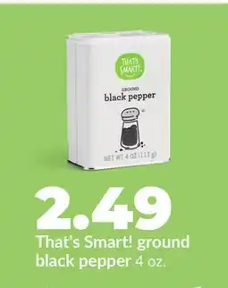 Hy-Vee That's Smart! ground black pepper offer