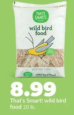 Hy-Vee That's Smart! wild bird food offer
