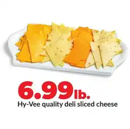 Hy-Vee Hy-Vee quality deli sliced cheese offer