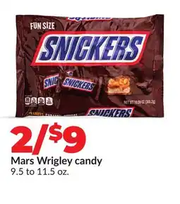 Hy-Vee Mars Wrigley candy offer