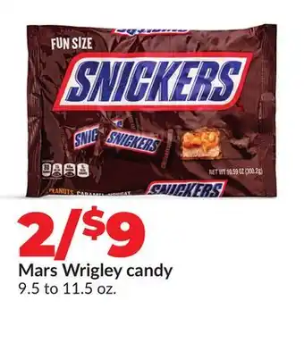 Hy-Vee Mars Wrigley candy offer
