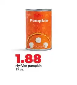 Hy-Vee Hy-Vee pumpkin offer
