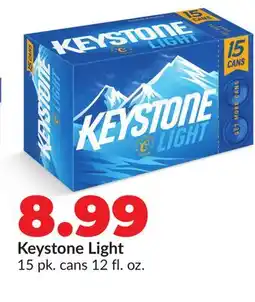 Hy-Vee Keystone Light offer