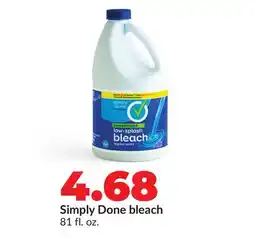 Hy-Vee Simply Done bleach offer