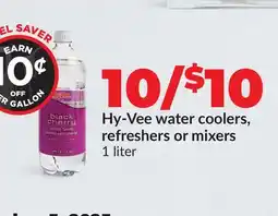 Hy-Vee Hy-Vee water coolers, refreshers or mixers offer