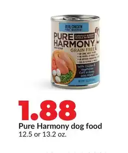 Hy-Vee Pure Harmony dog food offer