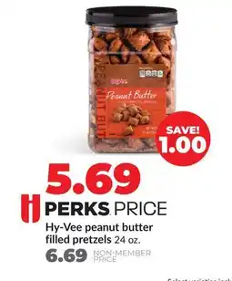 Hy-Vee Hy-Vee peanut butter filled pretzels offer