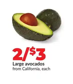 Hy-Vee Large avocados offer
