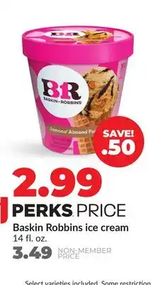 Hy-Vee Baskin Robbins ice cream offer