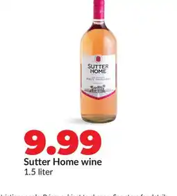 Hy-Vee Sutter Home wine offer