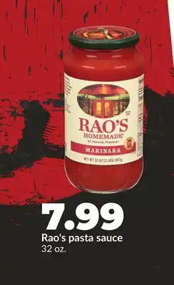 Hy-Vee Rao's pasta sauce offer