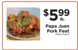 ShopRite Papa Juan Pork Feet offer