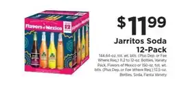 ShopRite Jarritos Soda 12-Pack offer