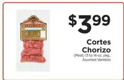 ShopRite Cortes Chorizo offer