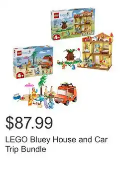 Costco LEGO Bluey House and Car Trip Bundle offer