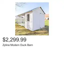 Costco Zylina Modern Duck Barn offer
