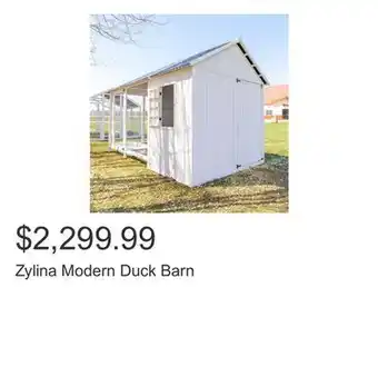 Costco Zylina Modern Duck Barn offer