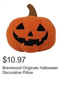 Costco Brentwood Originals Halloween Decorative Pillow offer