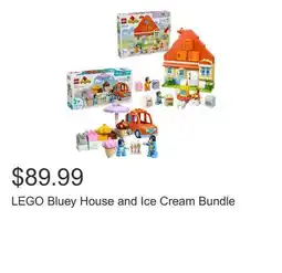 Costco LEGO Bluey House and Ice Cream Bundle offer