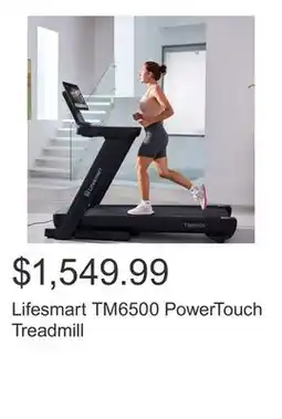 Costco Lifesmart TM6500 PowerTouch Treadmill offer