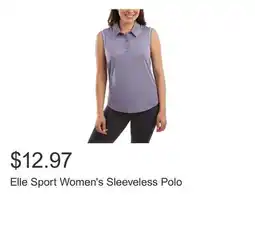 Costco Elle Sport Women's Sleeveless Polo offer